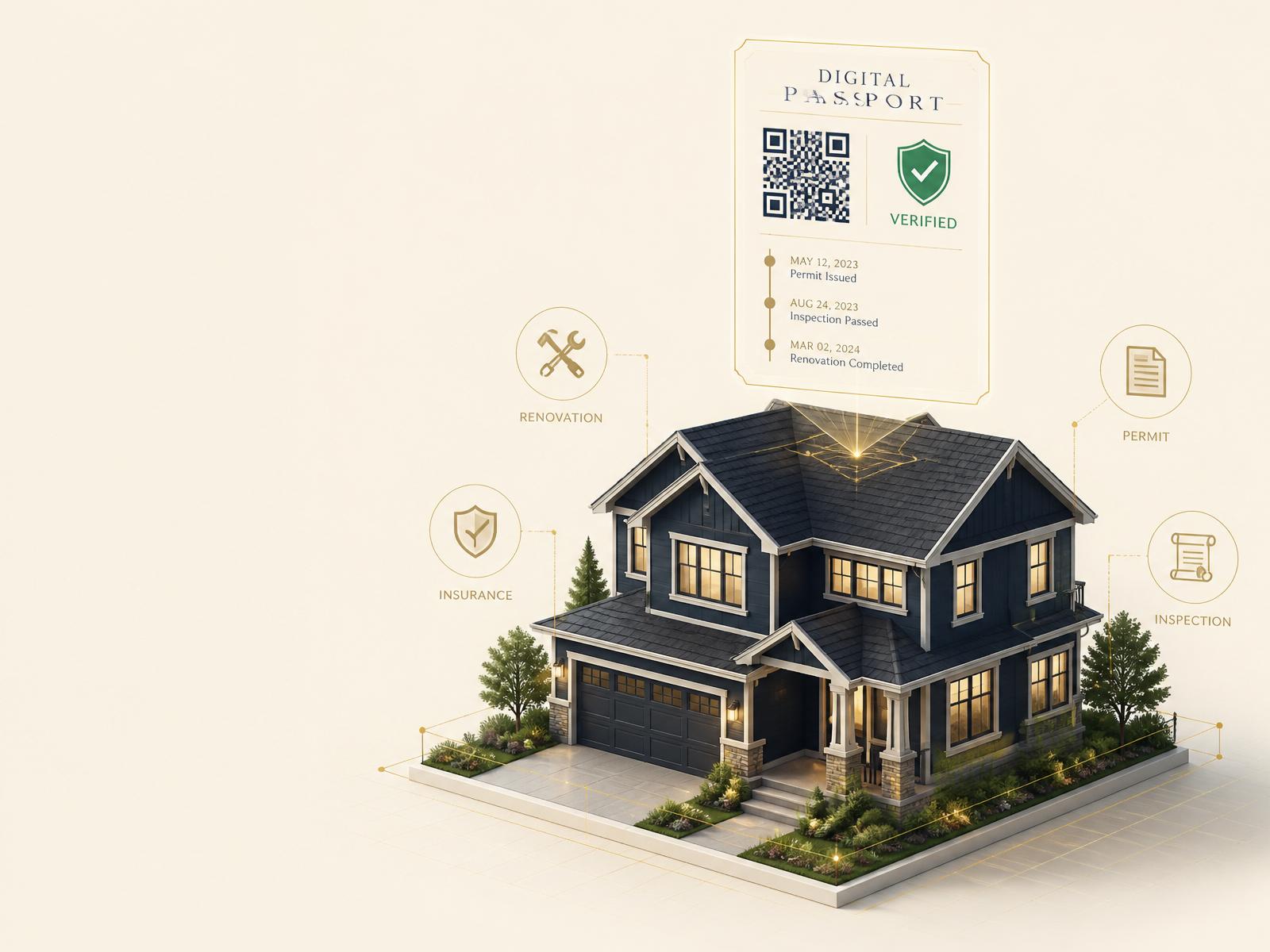 A verified home with its digital passport